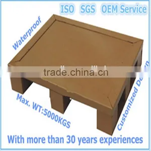 Ideal for One Way Freight Application Disposable Paper Pallets Loading thumbnail-1