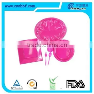 Wholesale Plastic Dishware Set Party Tableware thumbnail-1