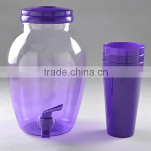 4400ml Cool Drink Beverage Dispenser PET Water Container BPA FREE Juice Jar thumbnail-1