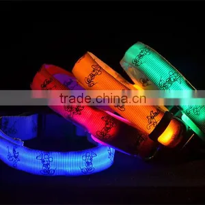 Adjustable Pet Dog Flashing Safety Glow Collar LED Lights thumbnail-3