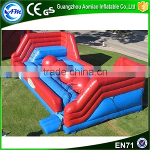 Big Balls Inflatable Obstacle Course Challenge,big Baller Game Inflatable Wipeout for Rentals thumbnail-1