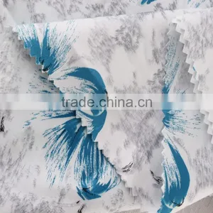 Bowknot Pattern Digital Printing 40S Cotton Fabric Textiles for Womens Garment Clothing thumbnail-6