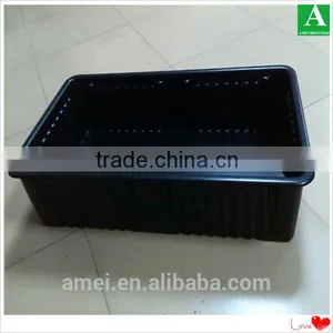 Custom Black ABS Thermoforming Plastic Tray thumbnail-1