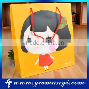 Cute Gift Bag Special Design Ivory Board Creative Cartoon Paper Bag Supplier's Choice thumbnail-1