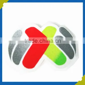 100% Factory for 3d/4d Heat Transfer Flocking Patches for Sportswear thumbnail-4