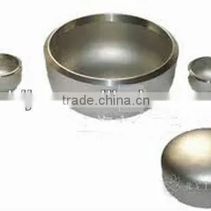 Stainless Steel Pipe Fitting Made in China Seamless1/2"-4" Cap thumbnail-1