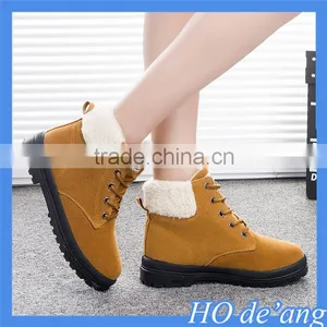 2016 Hogift Winter New Korean Fashion Casual Warm Fluff Women Martin Boots Snow Boots Women MHo-140 thumbnail-2