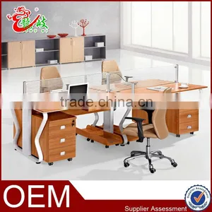 Hot Sale High Evaluation Modern Design Office Cubicle Workstation M6584 thumbnail-1