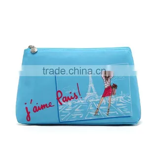 Popular Polyester Small Cosmetic Bags With Compartments thumbnail-2