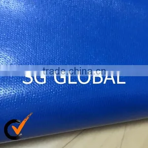 Supply Navy Blue Pvc Tarpaulin Fabric Roll thumbnail-3