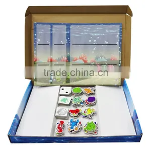 Shape & Color Match Up Logical Ability Development Educational Toy Set Cards Game thumbnail-2