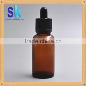 30ml Amber Glass e Liquid Bottle With Carboard Tube thumbnail-3