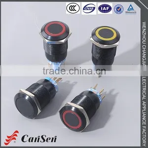 Wholesale High Quality Cheap Waterproof Electrical Push Button Switch thumbnail-6