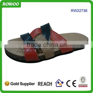 2014 New Arrival High Quality Hot Sale Summer Men Cork Slippers thumbnail-1