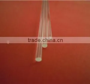 JGS2 High Purity Clear/ Transpareent Optical Quartz Fiberglass Rod 5*100 Quality Choice thumbnail-2
