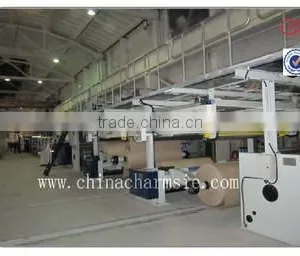 GIGA LXC-AS Corrugated Paper Production Line With Automatic Splicer With Mill Roll Stand thumbnail-4