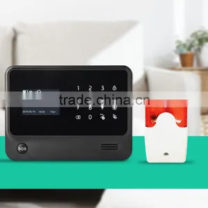 All for Free Control Wireless Security Wifi Alarm System Workable With Wifi ip Camera 2016 Hottest thumbnail-2