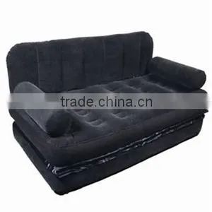 Inflatable Room Furnitures Modern Flocking Sofa Bed/inflatable Flocked Sofa Bed/inflatable Flocked Folded Sofa Bed thumbnail-1