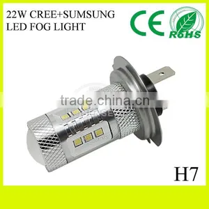 H7 22W CREEs SAMSUNG LED FOG LIGHTS AUTO PARTS thumbnail-1