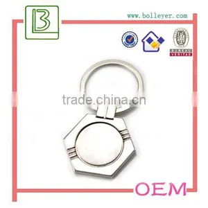 Sublimation Round Logo Keychain for Advertising thumbnail-1
