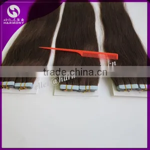 Hot Sale 100% Unprocessed Virgin Brazilian Hair Cheap Tape Hair Extensions thumbnail-4