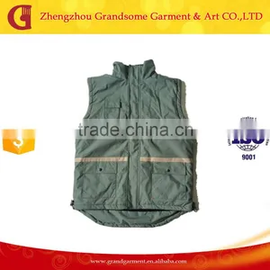 Workmans Hunter Green Winter Safety Vest thumbnail-1