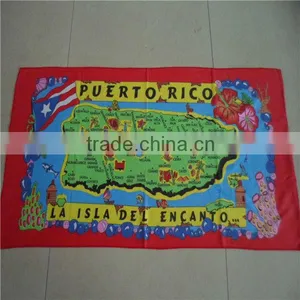 Promotion Map Printed Beach Towel thumbnail-1