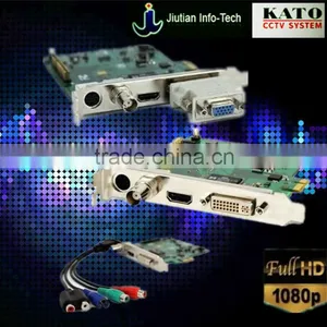 Bestseller:full HD Video Capture Card Support Windows 7 and NTSC/PAL thumbnail-1
