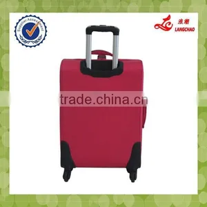 High Quality Universal Wheels New Design Carry-on Luggage Pink Nylon Luggage Set thumbnail-6