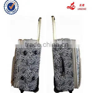 Aluminium Trolley Luggage Middle East Market Leopard Material Aluminium Trolley Luggage Baoding Factory High Quality thumbnail-6