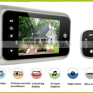 Hot Sales 3.5inch Infrared Digital Door Peephole Viewer for Security Monitor thumbnail-3