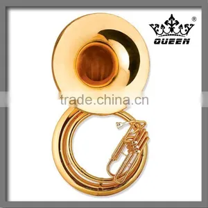 Brass Instrument Gold Lacquer Sousaphone thumbnail-1