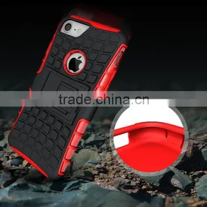 Hybrid 2 In 1 Shockproof Armor Case Cover For Iphone 7 Mobile Phone Accessories thumbnail-6