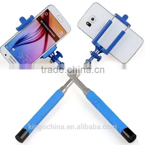 Factory Price Mini Foldable Bluetooth Monopod Selfie Stick for Smart Mobile Phone thumbnail-1