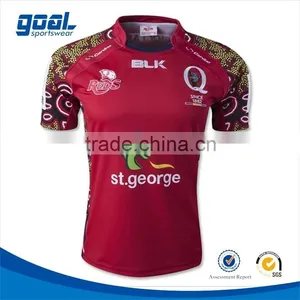 Professional New Style Dri Fit Sublimation Custom Women Rugby Jersey Quality Choice thumbnail-1