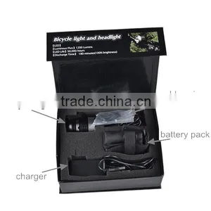 Waterproof Highlight Rechargeable T6 LED Bicycle Lamp Quality Choice thumbnail-4