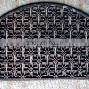 Half-round Cast Iron Metal Doormat thumbnail-2