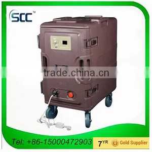 116L Hotel Calefaction Food Container, Multifunctional Food Container With Wheels Keeping Food Hot thumbnail-2