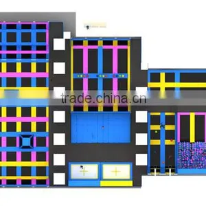 2016 Big Hot Selling Trampoline Equipment for Fun thumbnail-2