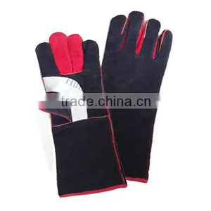 A/AB/BC GRADE WELDING SAFETY GLOVES WITH LEATHER thumbnail-1