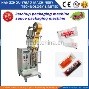 Automatic Tomata Paste Packaging Machine With 3 / 4 Sides Sealing Sachet thumbnail-1