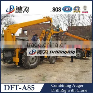 DFT-A85 Pole Erection Machine, Pole Piling Rig Equipment thumbnail-1