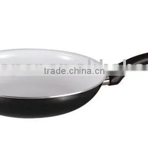 White Ceramic Pan thumbnail-1