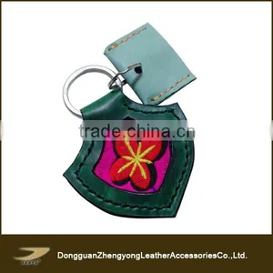 Latest Design Popular Handmade Leather Needlepoint Keychain thumbnail-4