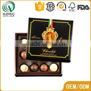 China Bespoke Empty Chocolate Boxes Cardboard Chocolate Candy Box for Gift Packaging Supplier's Choice thumbnail-1