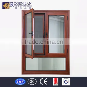 ROGENILAN 108 Series Clear Glass Aluminium Window Doors thumbnail-2