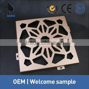 High Quality Lightweight Wall Panel With Aluminum Carbon Fiber Decoration Sheet thumbnail-6