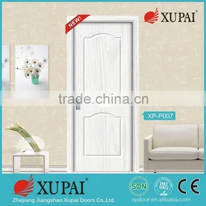 New Design Popular MDF+Finger Joint Fir Wood+PVC Interior Pvc Door New Design thumbnail-1