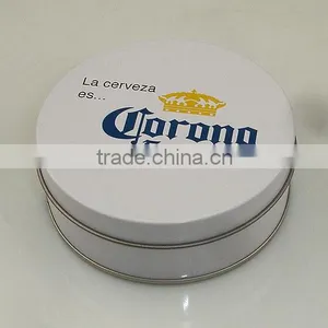 Round, Exquisite and Superior Tinbox for Card Use thumbnail-2