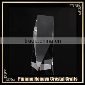 Handmade Blank Laser Engraved Crystal Block thumbnail-4